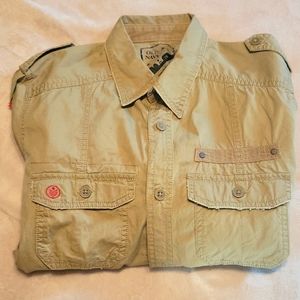 Old Navy Kids Ranger/Camp Long Sleeve Shirt Size Medium